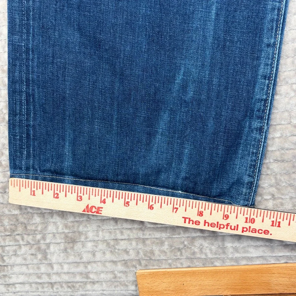 Citizens of Humanity Mens Jeans Straight Leg Blue Denim 38x32 12697 Style 606306